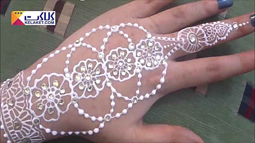 طراحی با حنا؛ طرح 20463