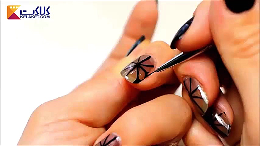 طراحی ناخن ؛ مدل 28398