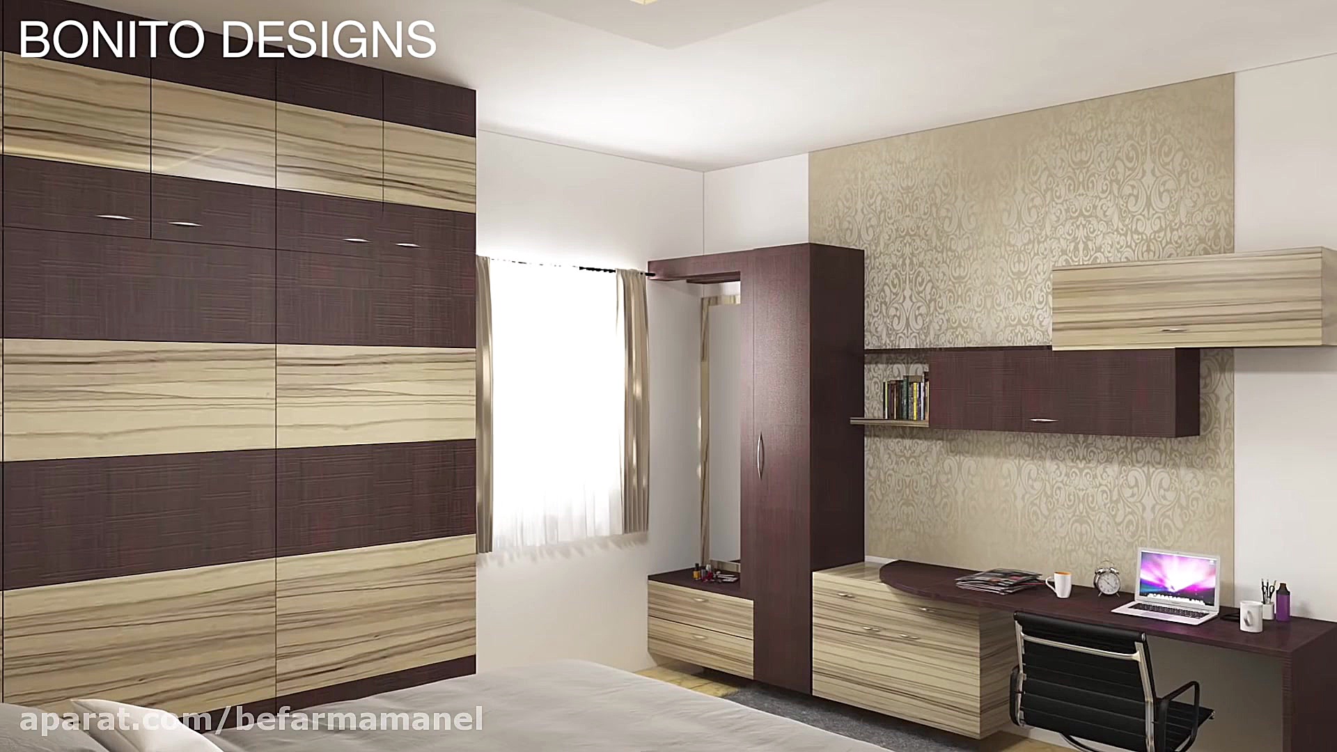 40 طراحی شگفت انگیز سرویس خواب...