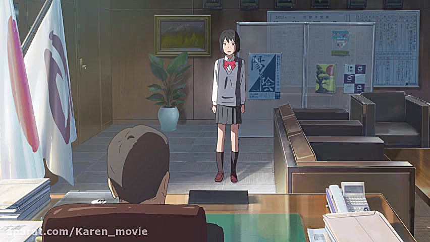 انيميشن خارجی دوبله 2020 Your Name  اسم تو زمان6395ثانیه