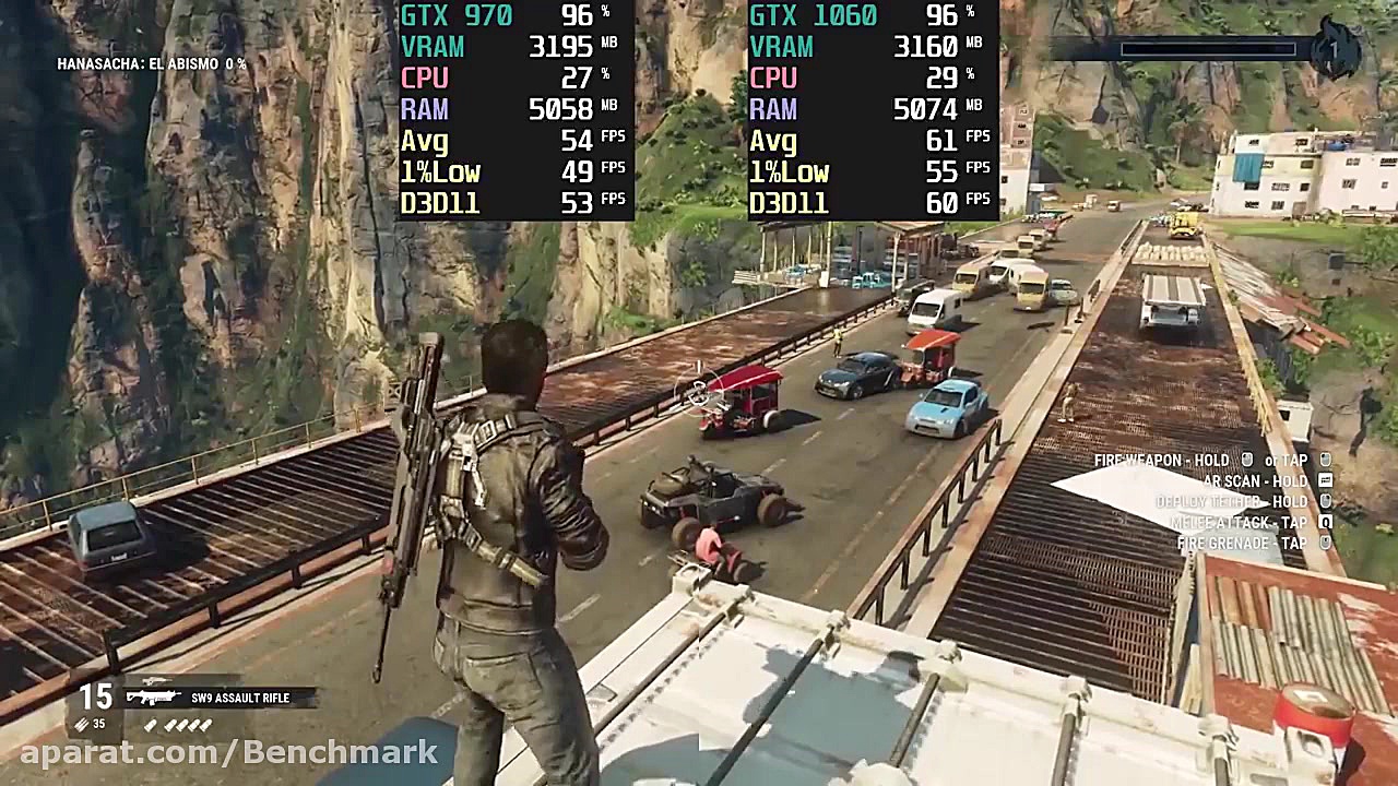 GTX 970 vs GTX 1060 in 2019