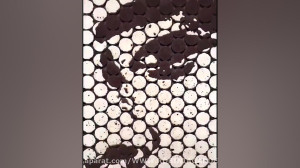 طراحی چهره با بیسکویت خامه ای