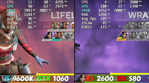 Ryzen 5 2600  RX 580 vs i5 960...