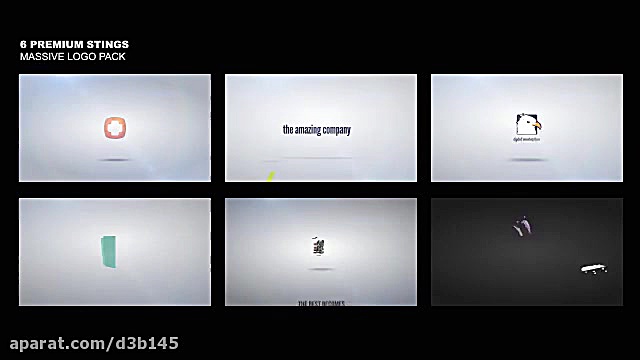 طراحی 6 مدل لوگوموشن