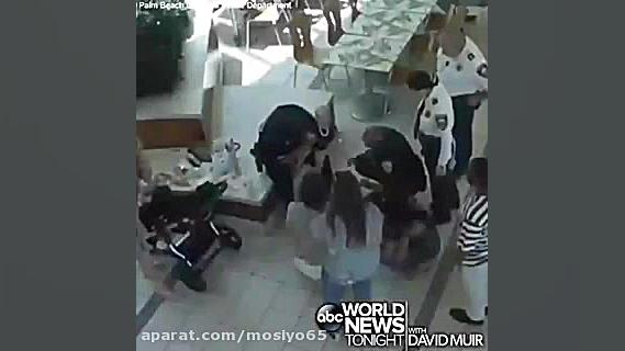 نجات نوزاد از خفگی توسط پلیس!!...