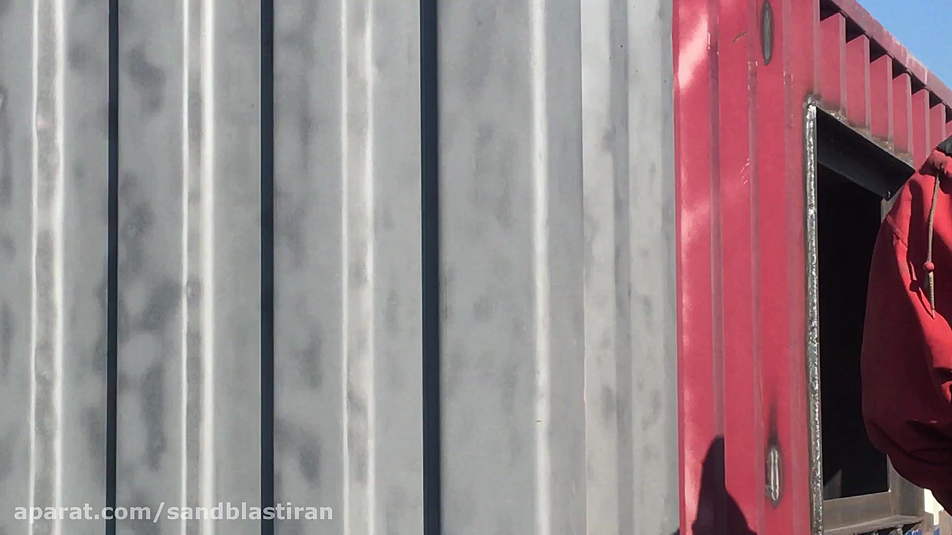 كارگاه رنگ و سندبلاست كانتينر٠...