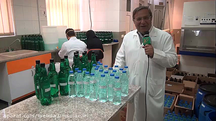 تولید محلول های ضد عفونی کننده...