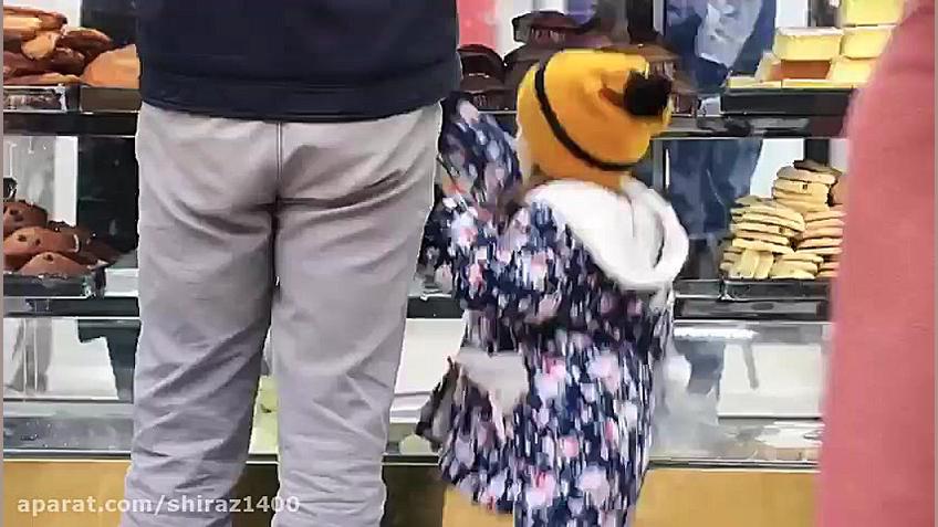 سنگ فرش خیابان طالقانی شیراز