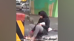 کلیپ ناراحت کننده دخترک بی نوا