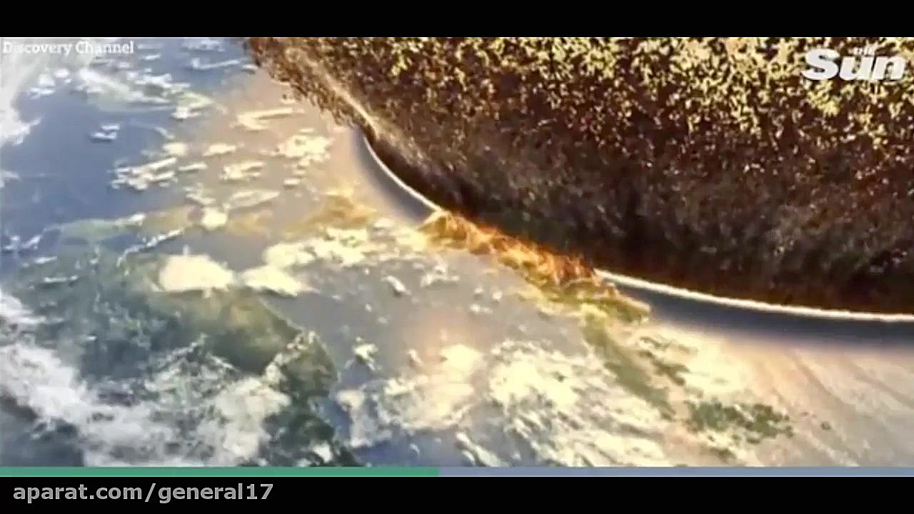 تصور نابودی حیات با برخورد سیا...