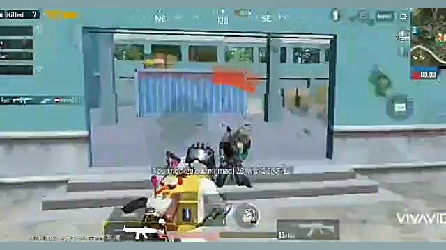 یک در مقابل چهار نفر در پابجی...