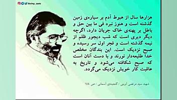 سخنرانی درمراسم شهیدآوینی در ب...