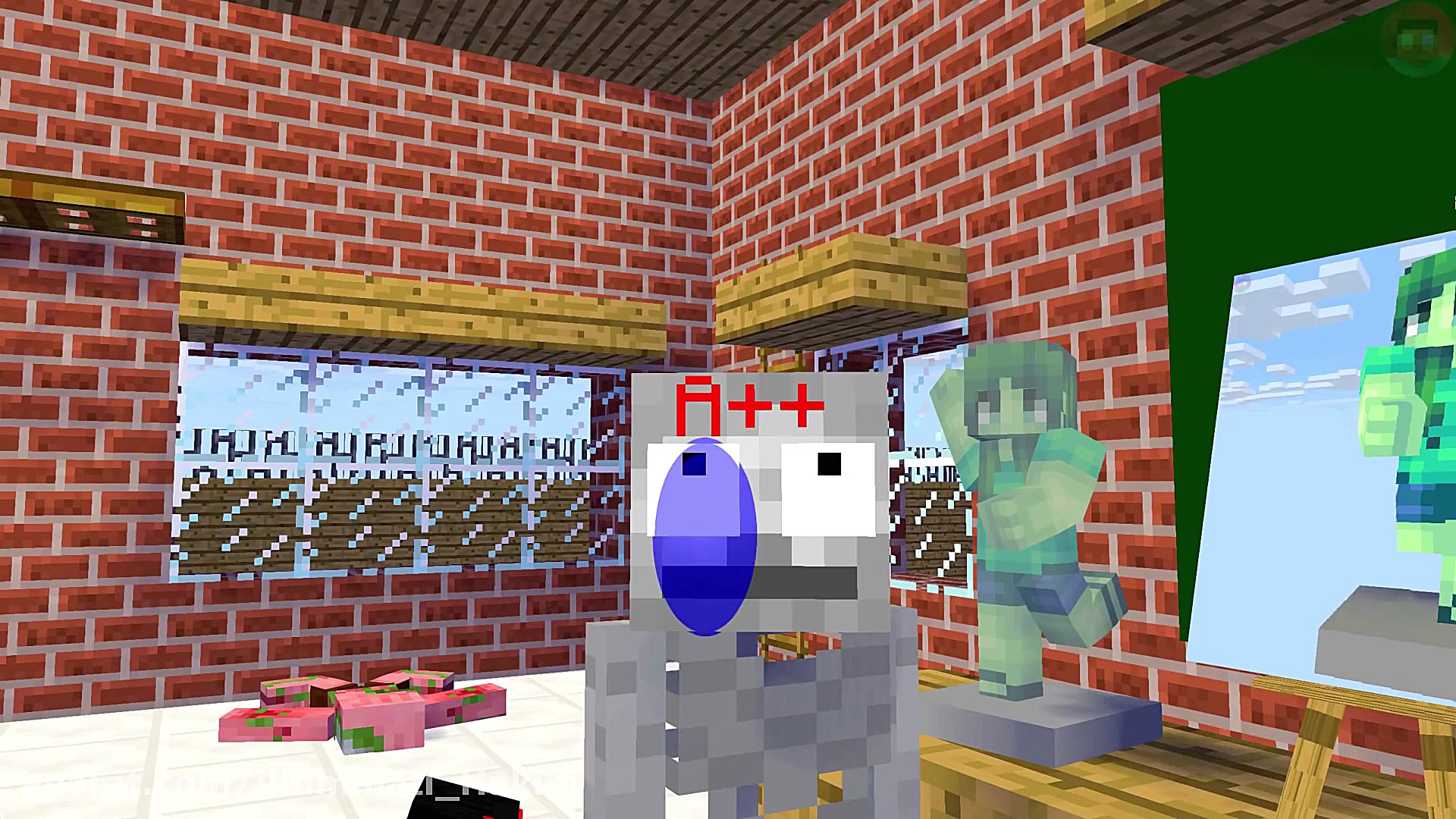 مدرسه هیولاها بالد  چالش نقاشی