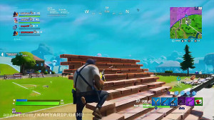 گیمپلی بازی فورتنایت و با یکی...