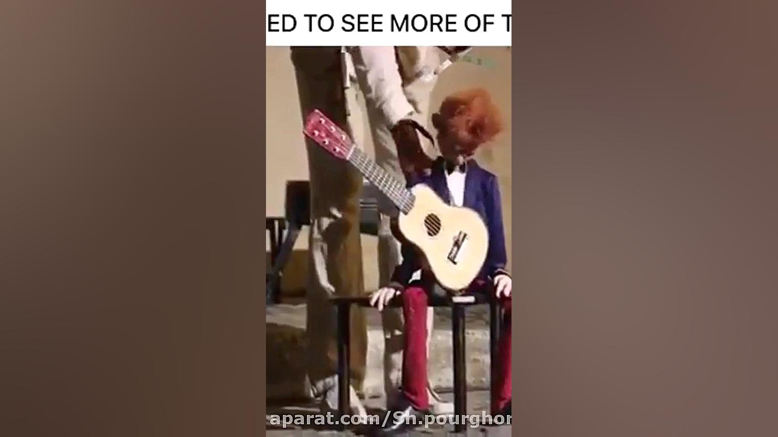 کلیپ جالب و خلاق عروسک گردانی