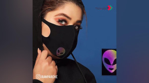 نمونه دوخت ماسک پارچه ای
