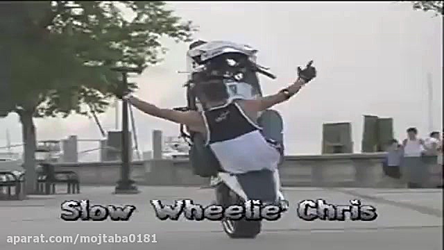موتور سواری جالب