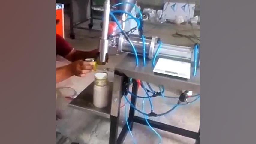 دستگاه غلیظ پر کن رو میزی در ح...