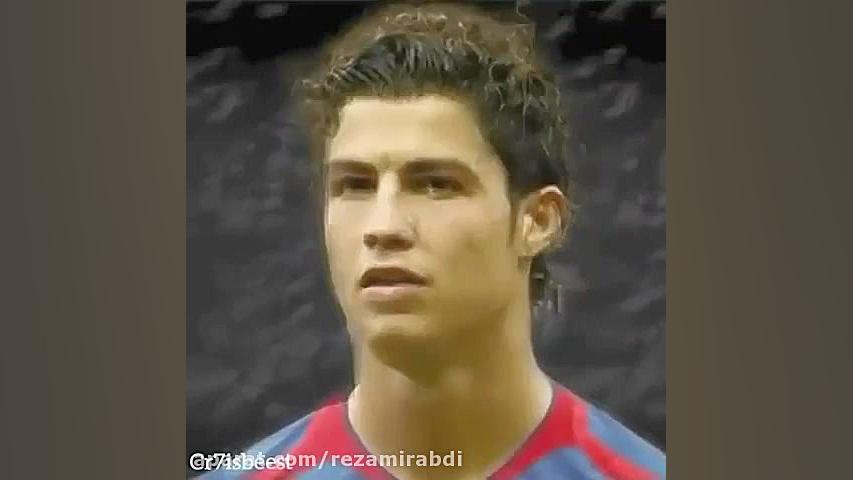 چهره کریستیانو رونالدو در گذر...