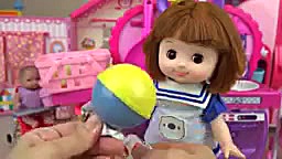 عروسک بازی دخترانه و آشپزی با...