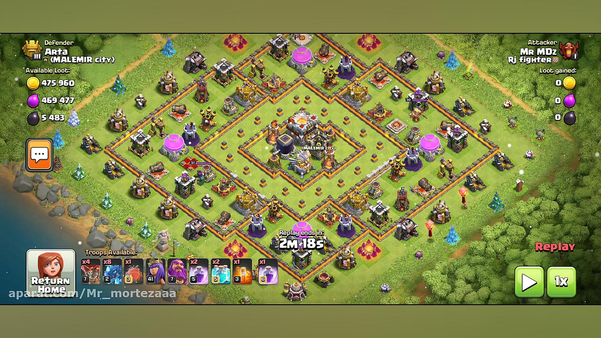 آموزش اتک تاون ۱۱ th11 3 star