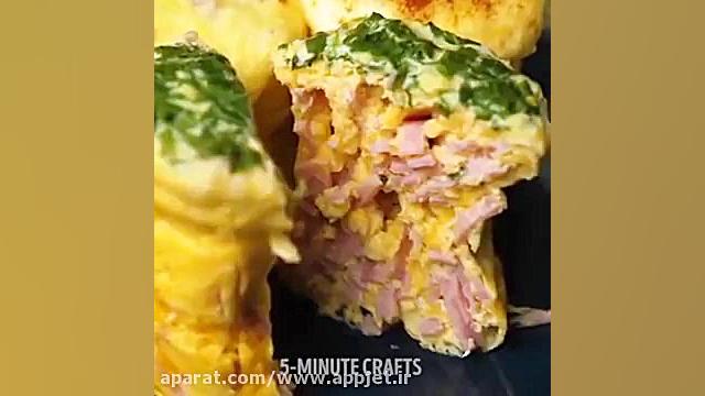 اموزش درست کردن غذا های سالم ب...