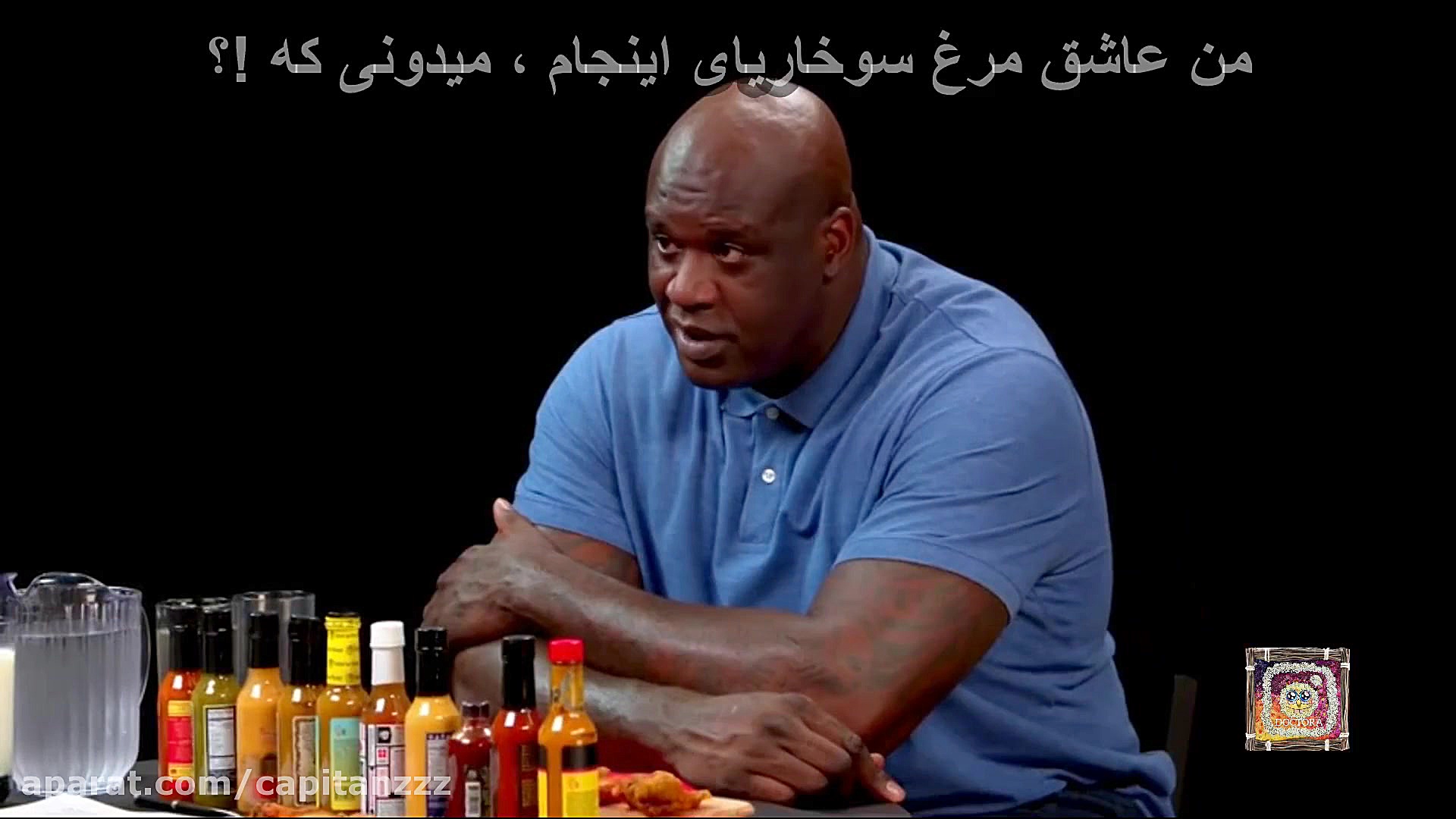 عمو شک و دوستان در رستوران هند...