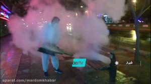 راه اندازی تونل ضد عفونی خودرو...