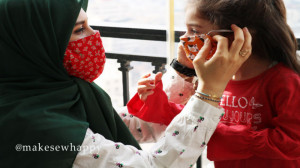 آموزش دوخت ماسک پارچه ای