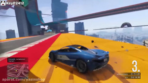 لحظات خنده دار بازی GTA V آنلا...