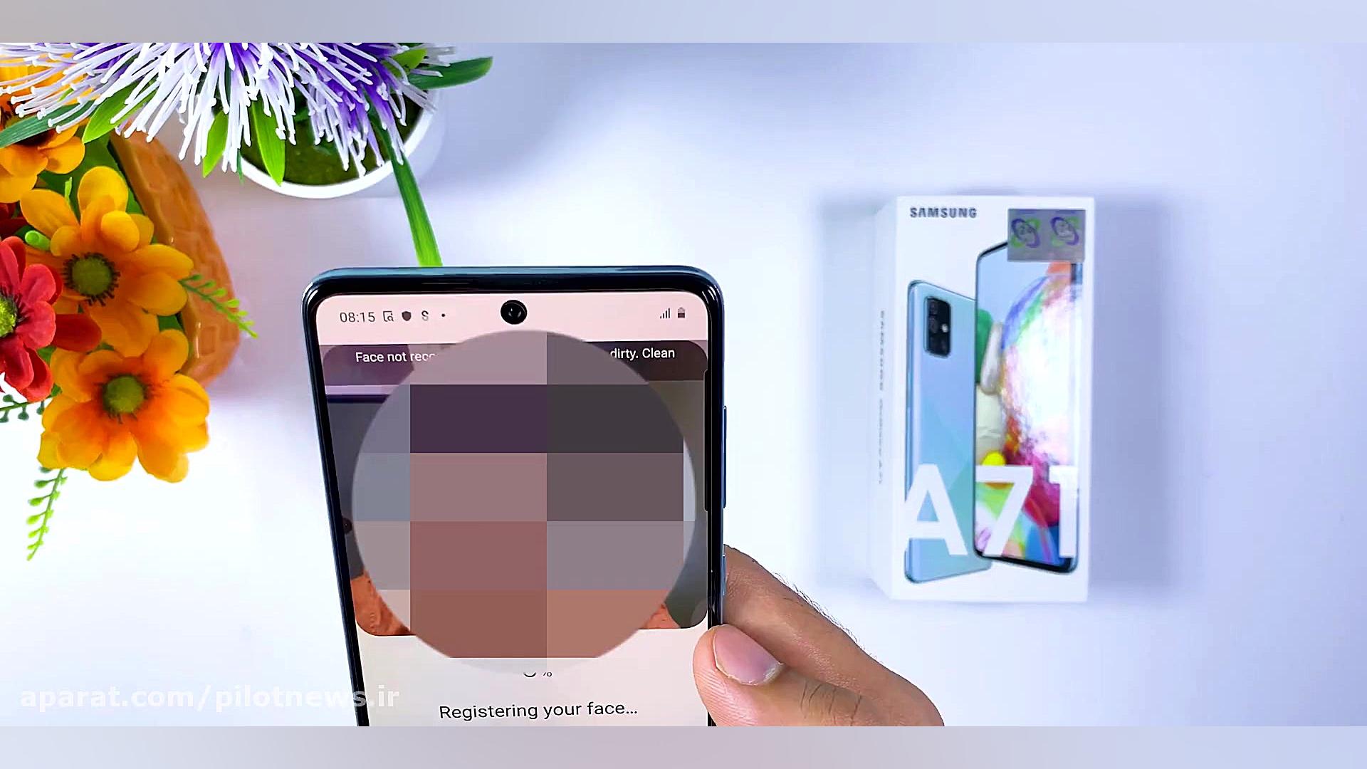 جعبه گشایی گلکسی A71