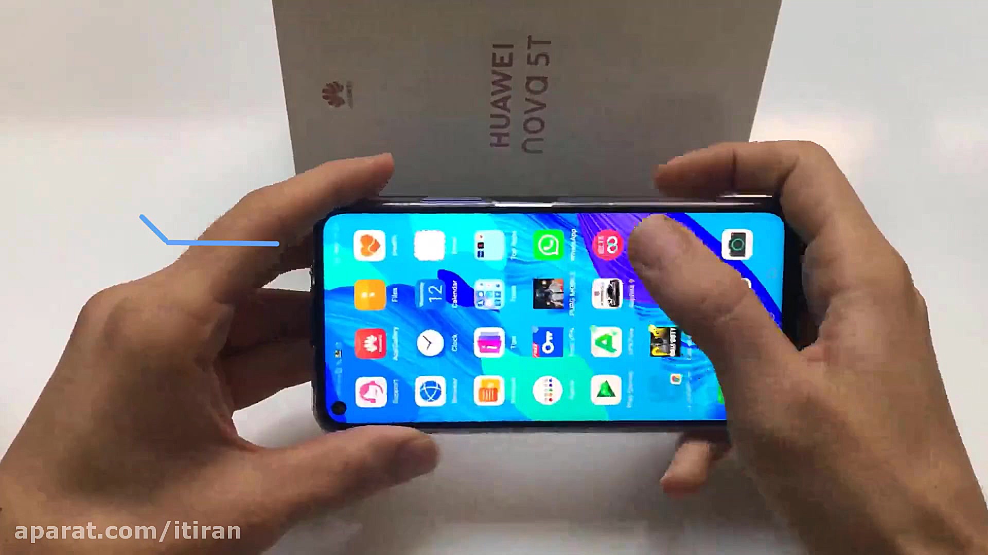 بررسی عملکرد هواوی nova 5T در...
