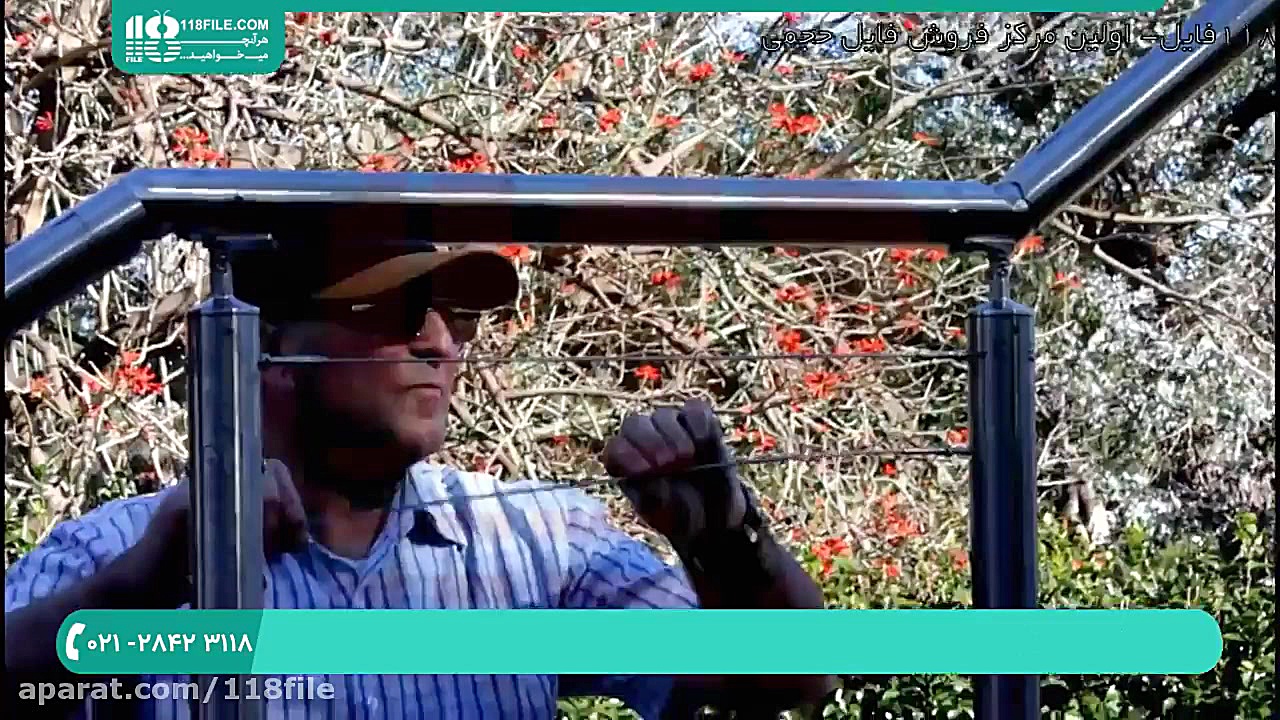 نصب نرده کابلی راه پله 0212842...