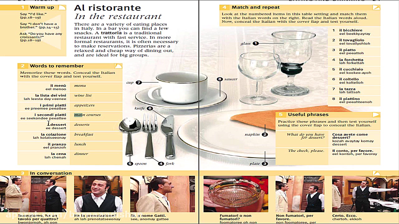 آموزش مکالمه زبان ایتالیایی قس...