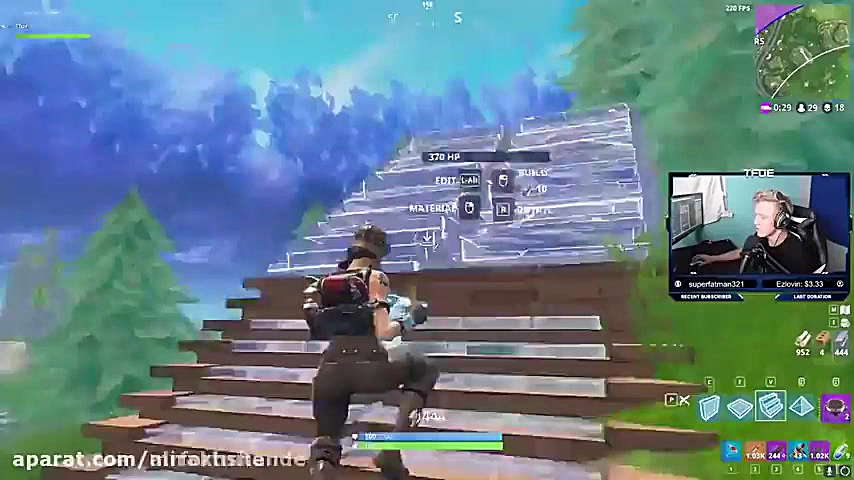 خفن ترین گیم پلی فورتنایت از t...