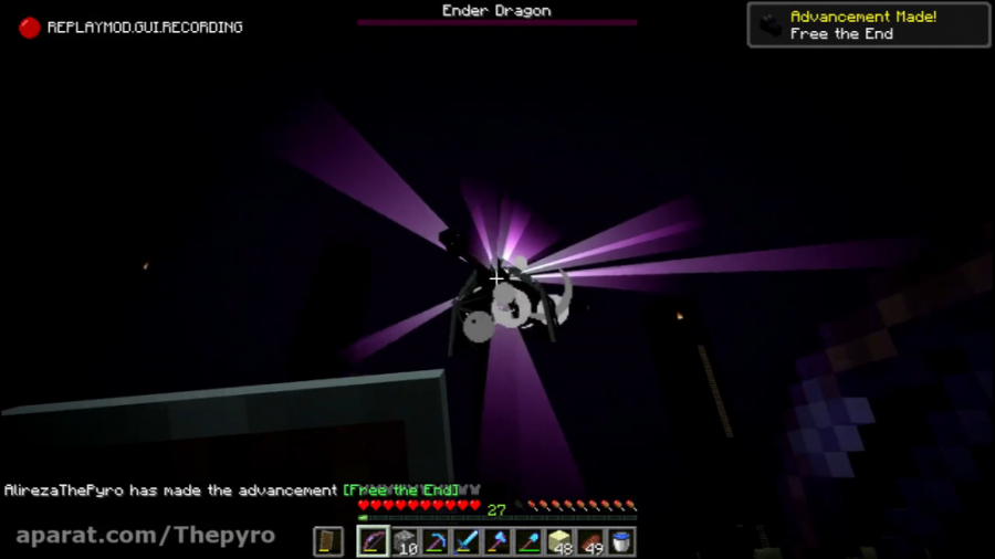 نبرد با اندر دراگون! پایروکرفت...