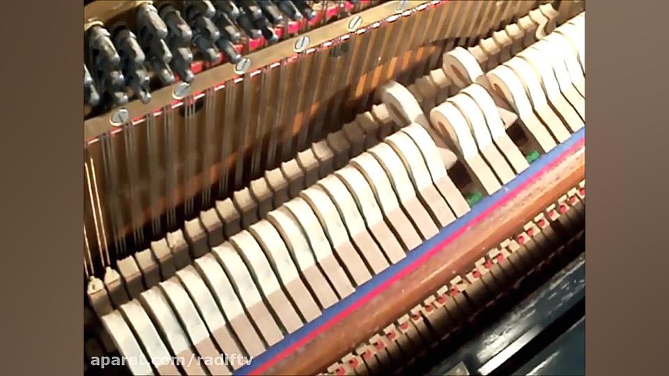 نحوه ی صدا دهی پیانو آکوستیک...