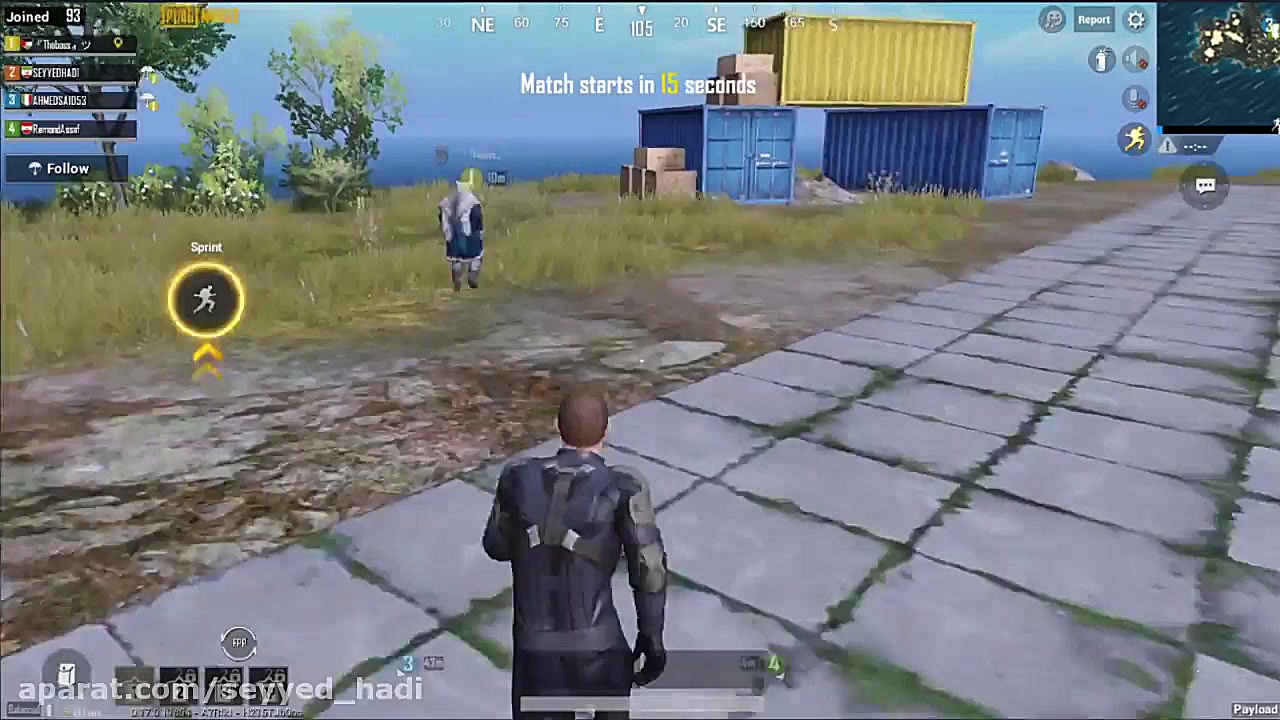 گیم پلی پابجی موبایل  PUBG MOB...