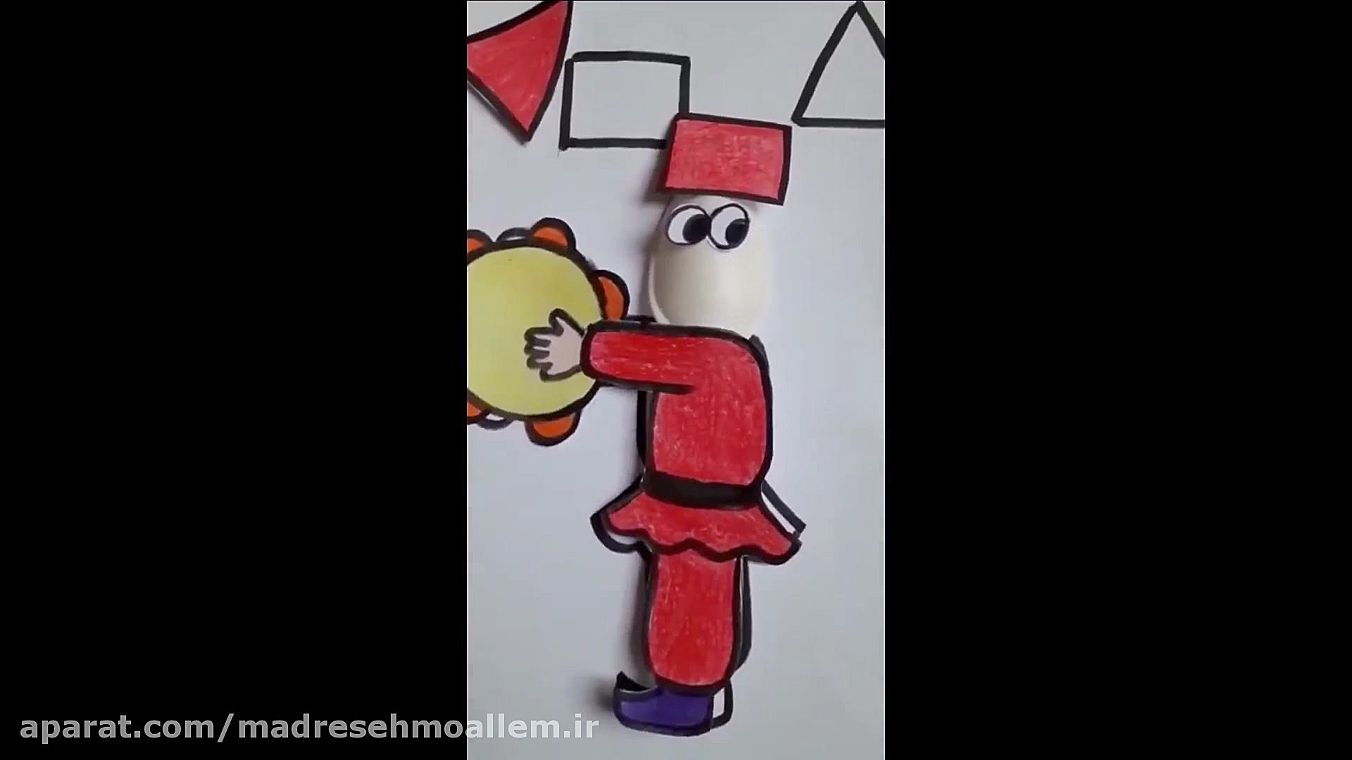 آموزش هنر  ساخت کاردستی حاجی ف...