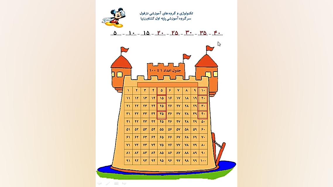 صفحه 138 ریاضی اول ابتدایی