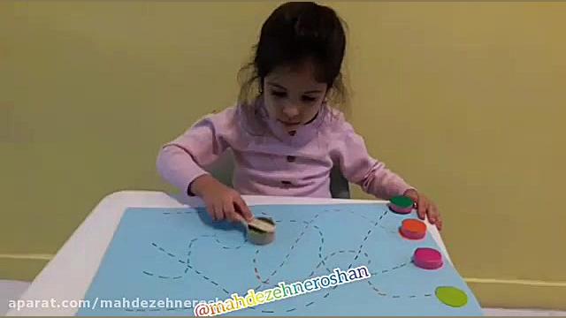 بازي خلاقانه مهدكودك خوب غرب ت...