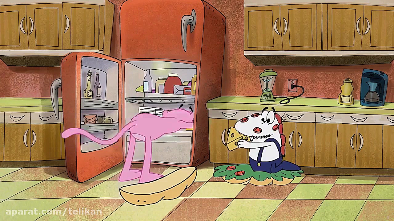 کارتون پلنگ صورتی | تکثیر پلنگ...