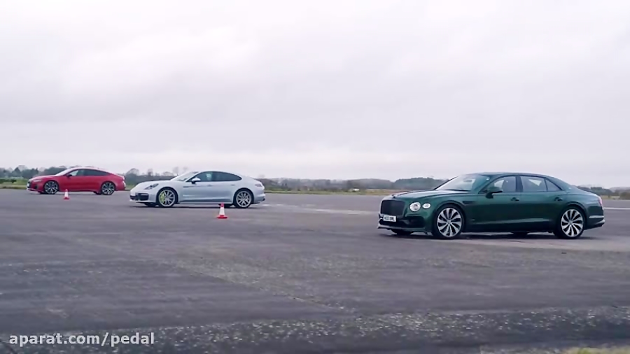 درگ بنتلی فلایینگ اسپار با پور...
