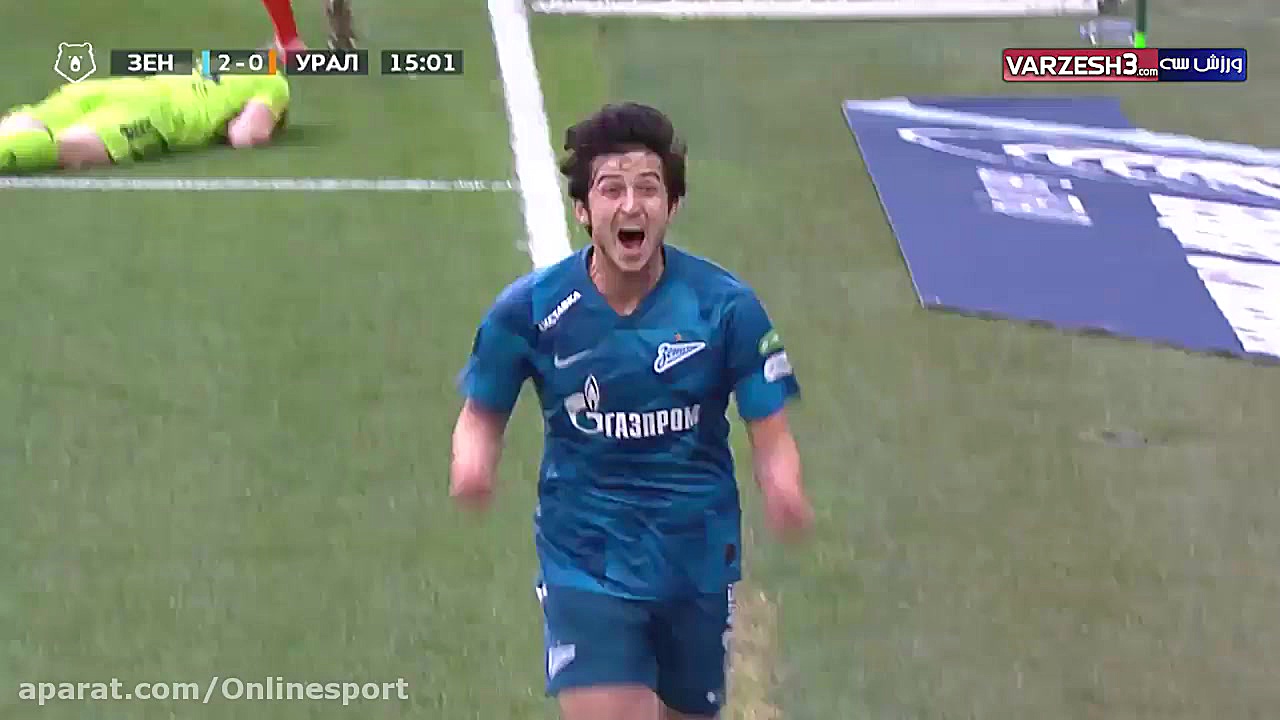 خلاصه بازی زنیت 7  اورال 1 (هت...