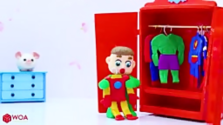 کارتون خمیر بازی کودکانه نبرد...