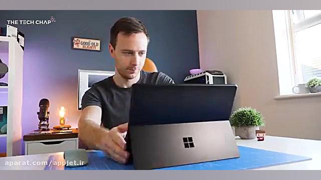 نقد و بررسی لپ تاپ microsoft s...