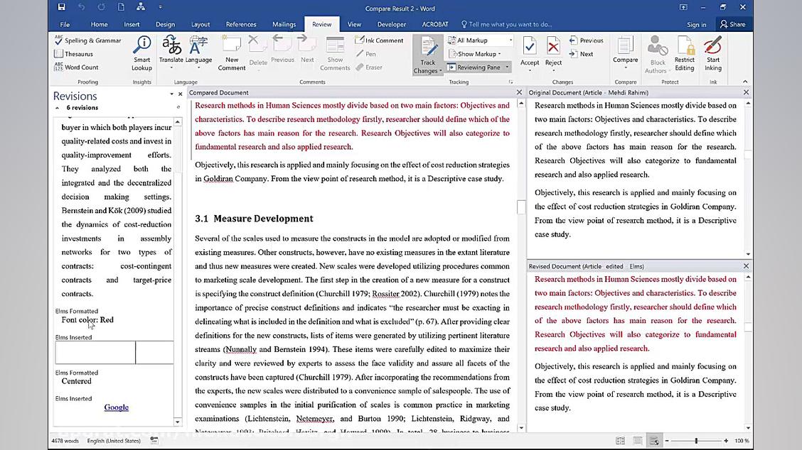 آموزش word  قسمت 7 (قسمت آخر)