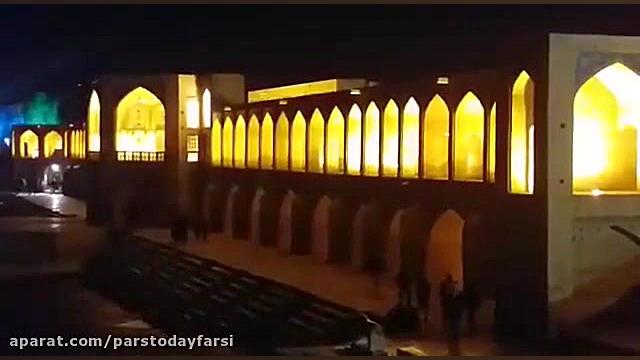خاموشی چراغ های بناهای تاریخی...