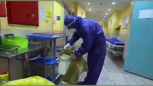 خط مقدم مقابله با کرونا در بیم...