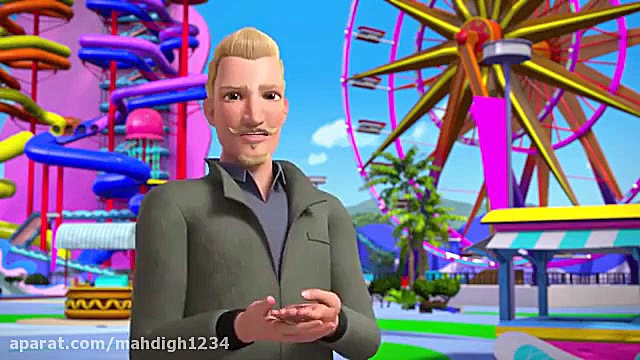 کارتون باربی با داستان رمز و ر...